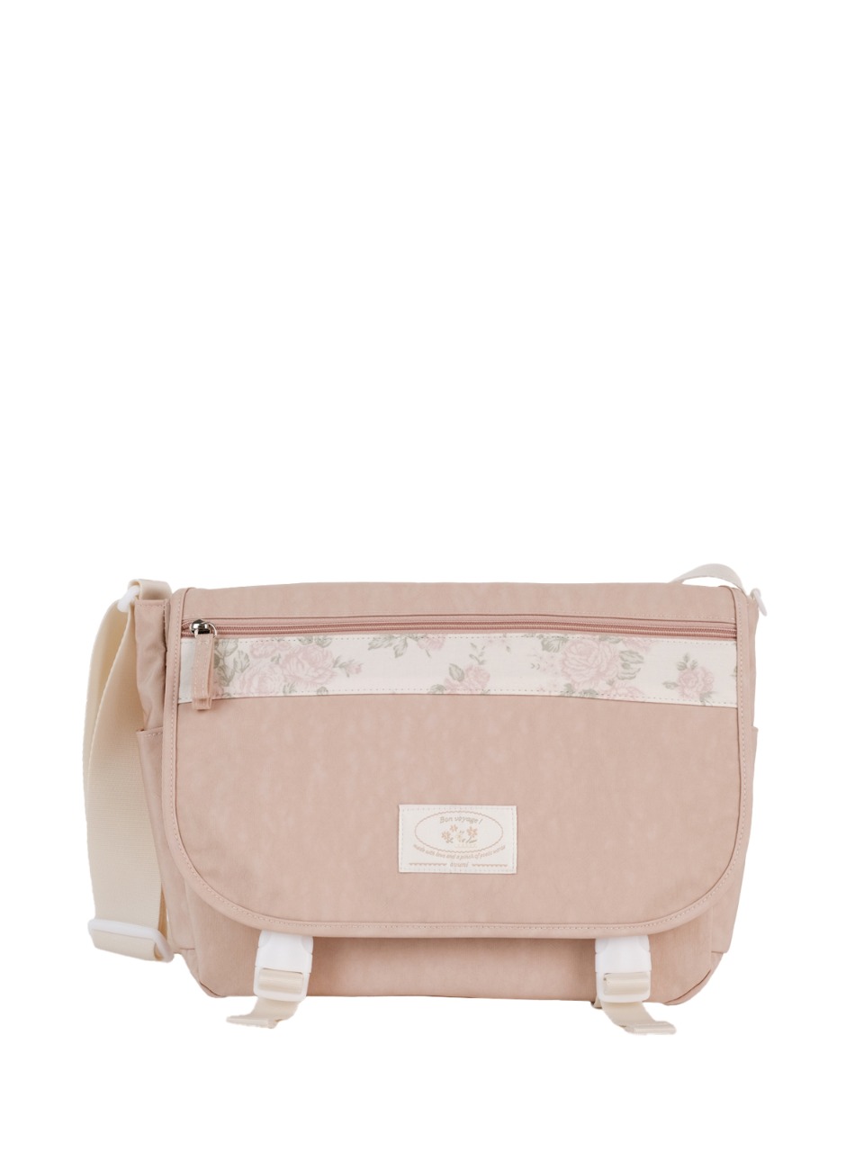 ovuni Quilted Lace Pouch in Pink