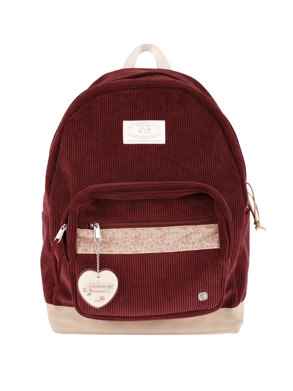 Bon voyage backpack - burgundy - ovuni